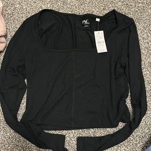 pac sun black long sleeve medium